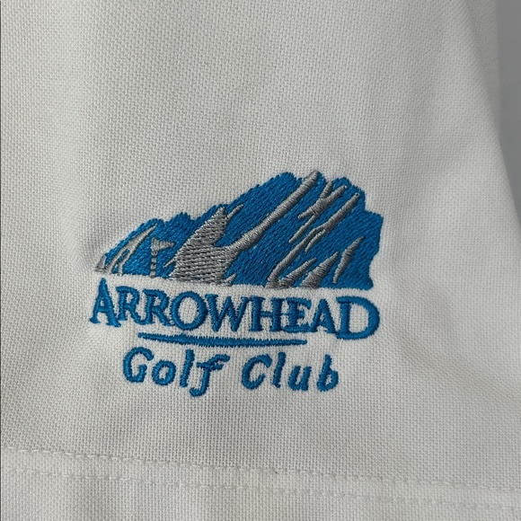 Bermuda Sands White and Pink Polo Shirt size large - Picture 4 of 4